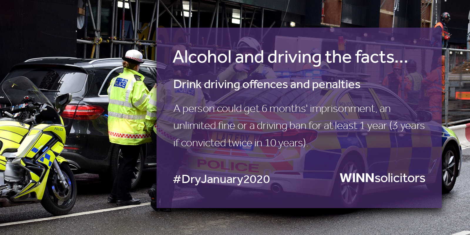 Drink driving penalties