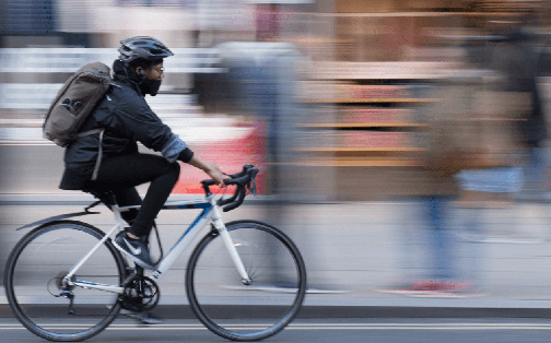 Cyclist Left To Shoulder Cost From Collision With Pedestrian