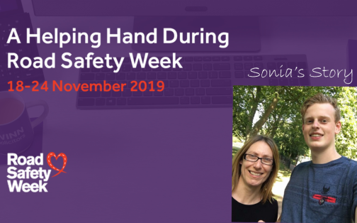 Road Safety Week; Sonia's Story