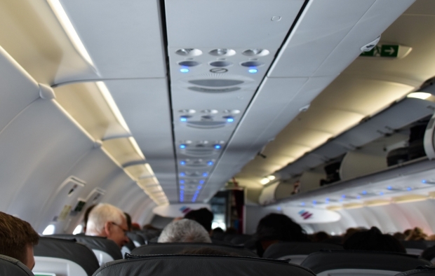An aircraft cabin