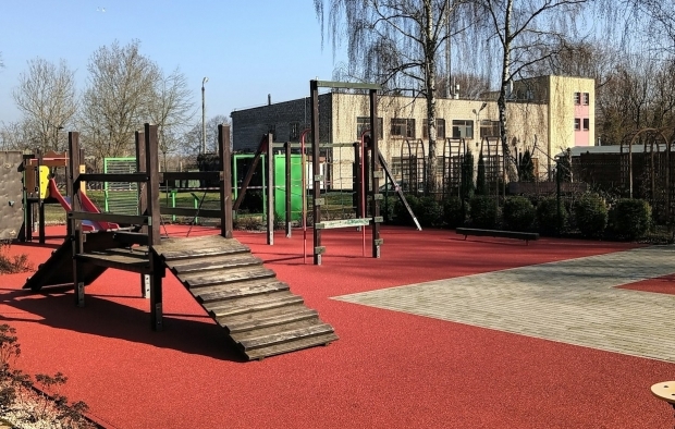 A school playground